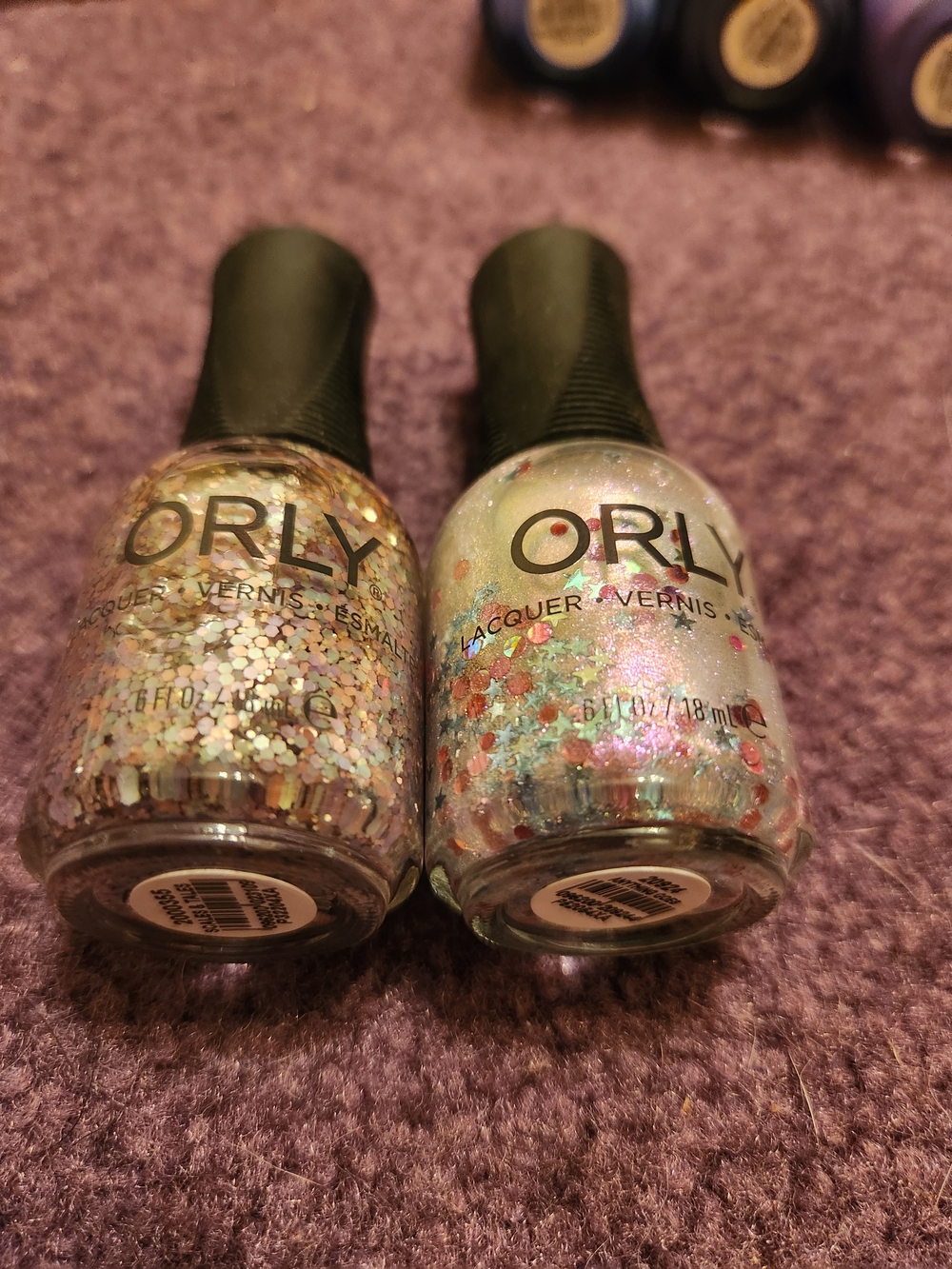 ORLY Multicolor Glitter Nail Polish Bundle